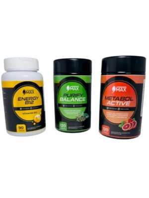 Emagrecimento Definitivo: Metabol Active + Purify Balance + Energy B12